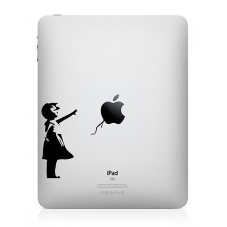 Bansky Girl iPad Decal iPad Decals